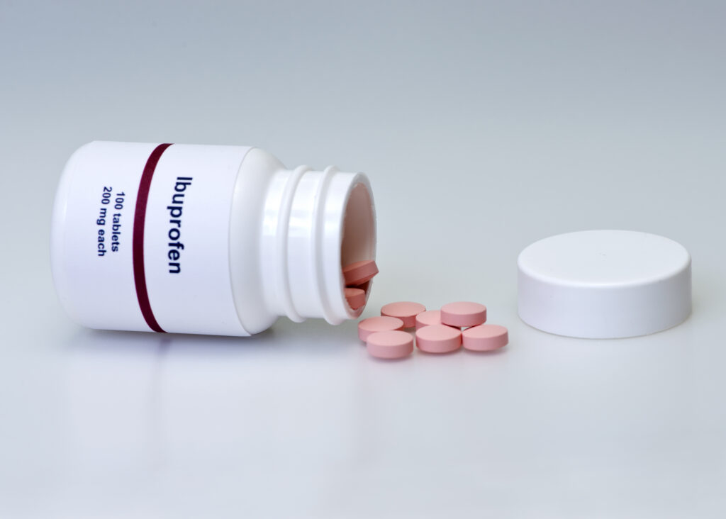 Ibuprofenul poate reduce umflarea cauzată de inflamație