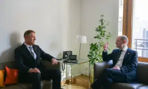 Klaus Iohannis, discuții cu cancelarul german despre aderarea la Schengen