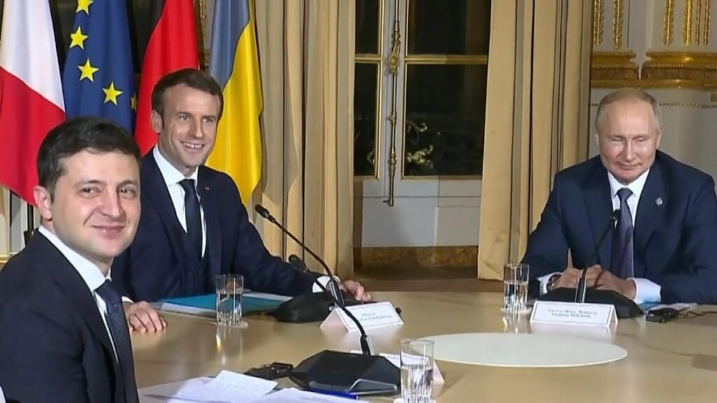 Propunerea lui Macron ca Rusia să primească garanții de securitate, respinsă pe loc de Kiev