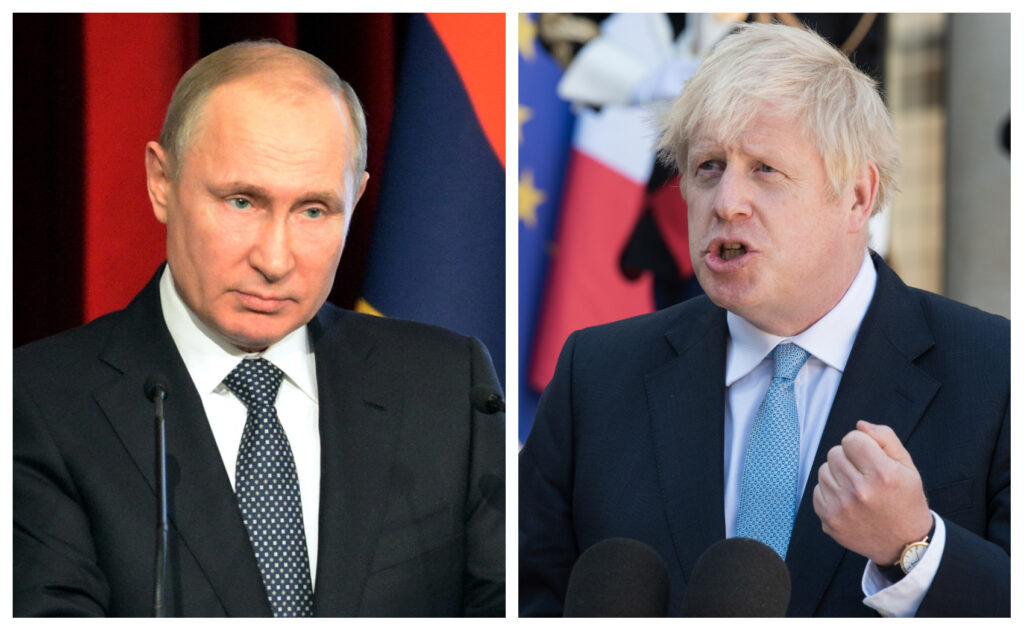 Marea Britanie acordă un nou pachet de sprijin Ucrainei. Boris Johnson a intrat în vizorul lui Putin