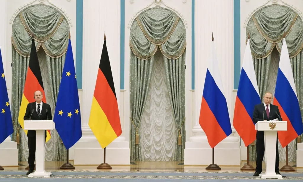 Putin și Scholz, la masa negocierilor! Germania intervine în războiul dintre Rusia și Ucraina