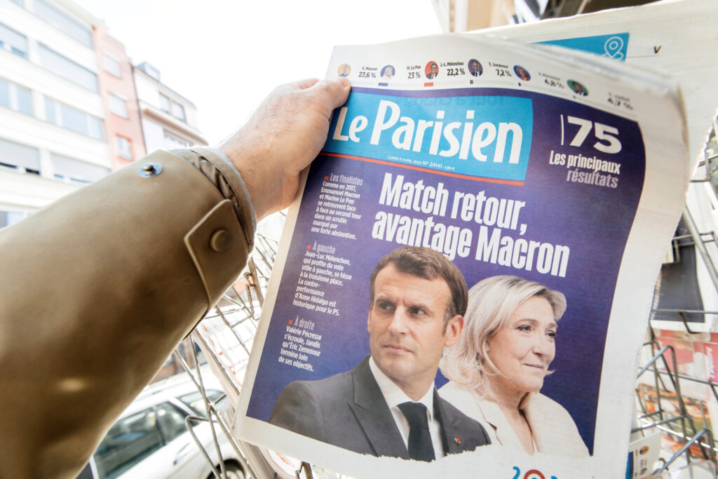 UPDATE Alegeri prezidențiale Franța 2022. Exit poll-uri: Emmanuel Macron a câştigat al doilea mandat. Prima reacţie a lui Le Pen