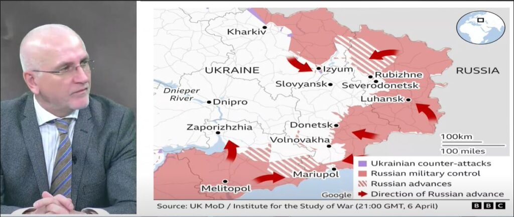EXCLUSIV Rușii au copiat strategia militară NATO în Ucraina. Gen. Mîndrescu: „Îi văd foarte greu scoși din Donbass” (VIDEO)