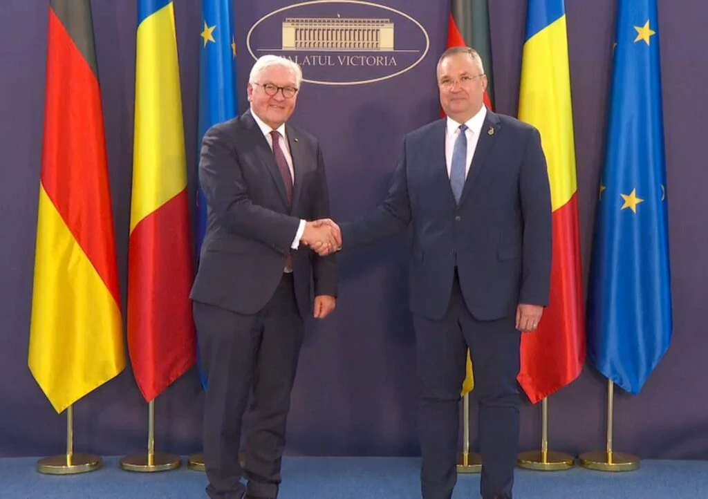 Nicolae Ciucă, întâlnire cu preşedintele Germaniei. Relaţiile bilaterale şi războiul din Ucraina, pe agenda discuţiilor