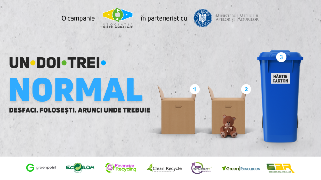 A fost lansată campania națională Un’ Doi Trei! Gestionarea deșeurilor, o provocare majoră pentru România