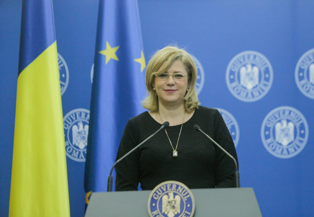Corina Crețu susține că fondurile PNRR se află în pericol de a fi alocate pe criterii de apartenență politică