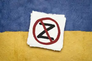 Decizie drastică luată de Ucraina. Utilizarea literei „Z” va fi interzisă prin lege