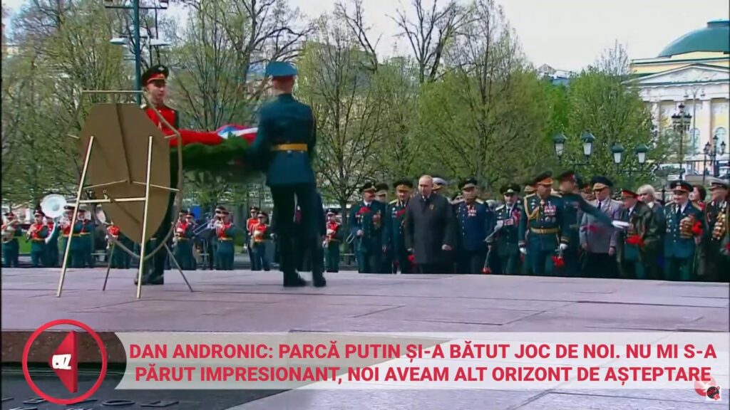EXCLUSIV. Parada de 9 Mai de la Moscova. Dan Andronic: Putin şi-a bătut joc de noi (VIDEO)