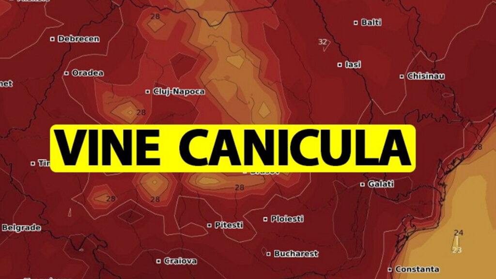 ANM avertizează: Cod portocaliu de caniculă în Bucureşti şi în şapte judeţe