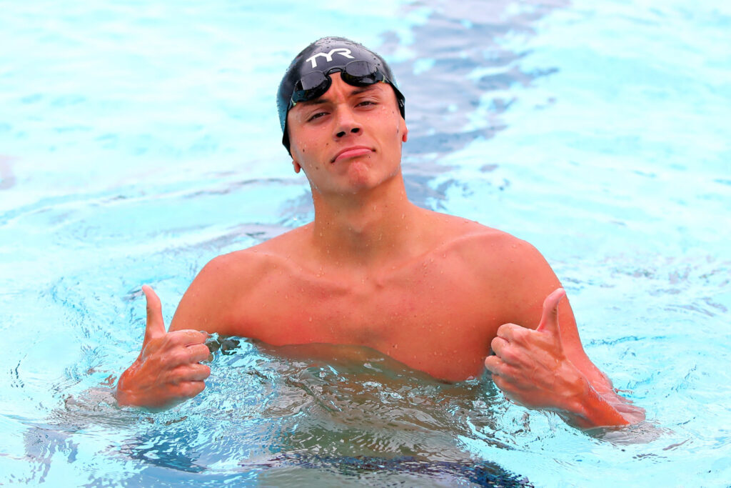 David Popovici a cucerit a 4-a medalie de aur la Campionatul Național de înot