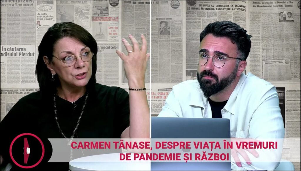 EXCLUSIV. Carmen Tănase, amintiri din pandemie: „Nu poți să trăiești fără teatru. Ci doar să viețuiești!” (VIDEO)