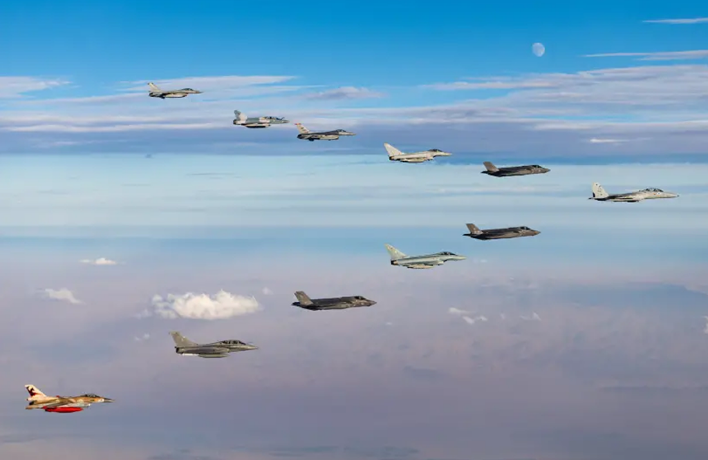 Israelul și Italia au pornit exercițiile aeriene militare „Lightning Shield”, care vor dura o săptămână