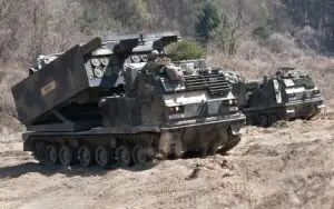 Ucraina a primit sistemele lansatoare de rachete multiple M270