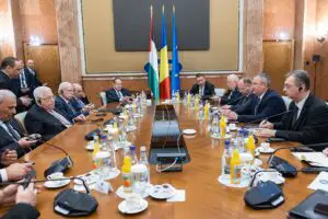 Nicolae Ciucă: România, pregătită să continue eforturile pentru facilitarea relansării dialogului direct israeliano-palestinian
