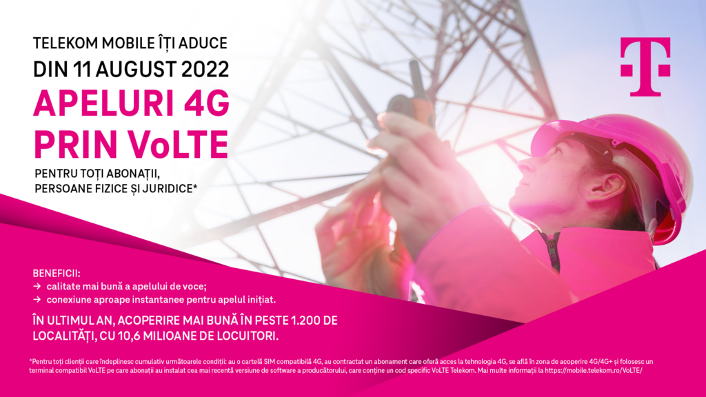 Respectarea promisiunii: Telekom Mobile continuă să își îmbunătățească acoperirea și calitatea rețelei, pentru o experiență și mai bună a clienților