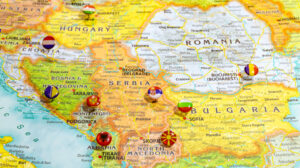 harta Balcani