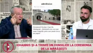 Pe aici nu se trece?! Ion Cristoiu știe de ce n-a venit Iohannis la Mărășești (VIDEO)