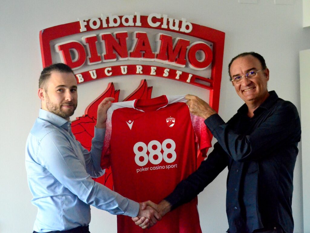 888 devine sponsor oficial al clubului Dinamo București FC pentru sezonul 2022-23