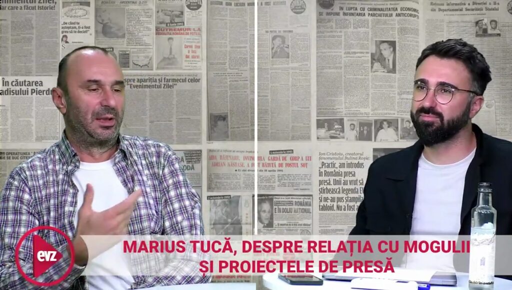 EXCLUSIV Marius Tucă: „De la moguli am doar de luat!”. De ce a rupt colaborarea cu Adrian Sârbu VIDEO