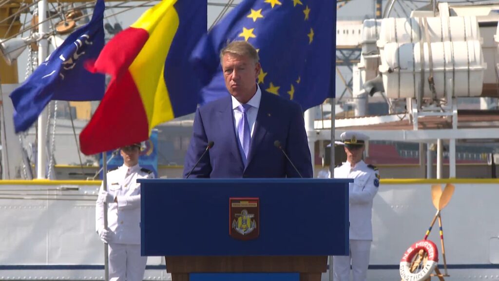 Klaus Iohannis, prezent la Ziua Marinei: România e un simbol al unităţii NATO! Nu ne vom opri aici