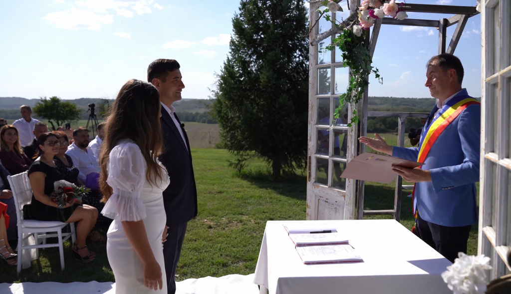 EXCLUSIV. Imagini bombă de la nunta lui George Simion. Cum arată, de fapt, nunta anului în România FOTO