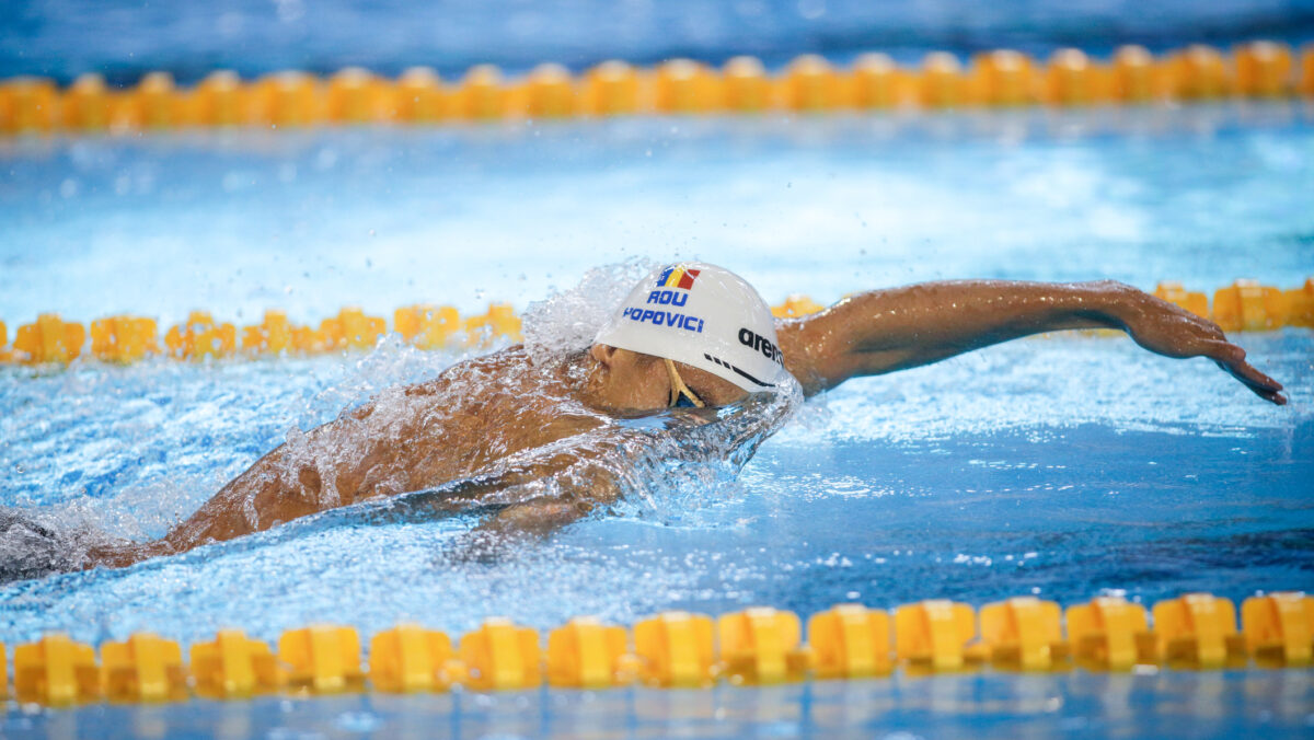 David Popovici a ratat calificarea în finala Campionatului Mondial de natație