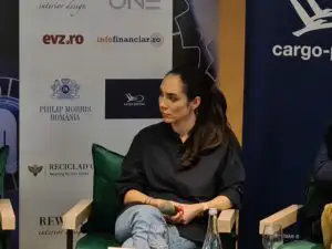 Evelyne Vîlcu, CGO Stakeborg, la Forumul Top Angajatori: 40% din joburile create de industria blockchain sunt non-tehnice”