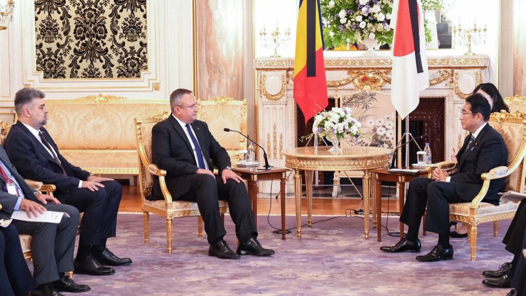 Nicolae Ciucă şi Marcel Ciolacu, întâlnire cu premierul Japoniei. Cele două ţări vor colabora la mai multe proiecte