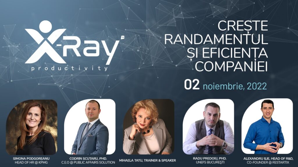 Premieră pentru cercetarea medicală din România! X-Ray Productivity luptă împotriva inamicului invizibil al productivității