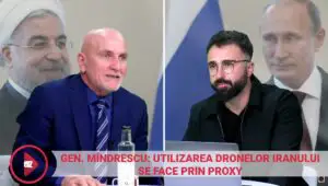 EXCLUSIV. Dronele Iranului revopsite de ruși?! Gen. Mircea Mîndrescu: „Israelul nu poate fi indiferent” VIDEO