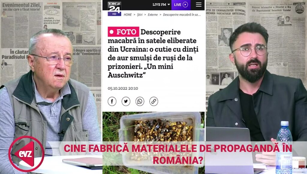 Care e fabrica de fake news în România? Ion Cristoiu: „Sunt câteva site-uri jgheab!”