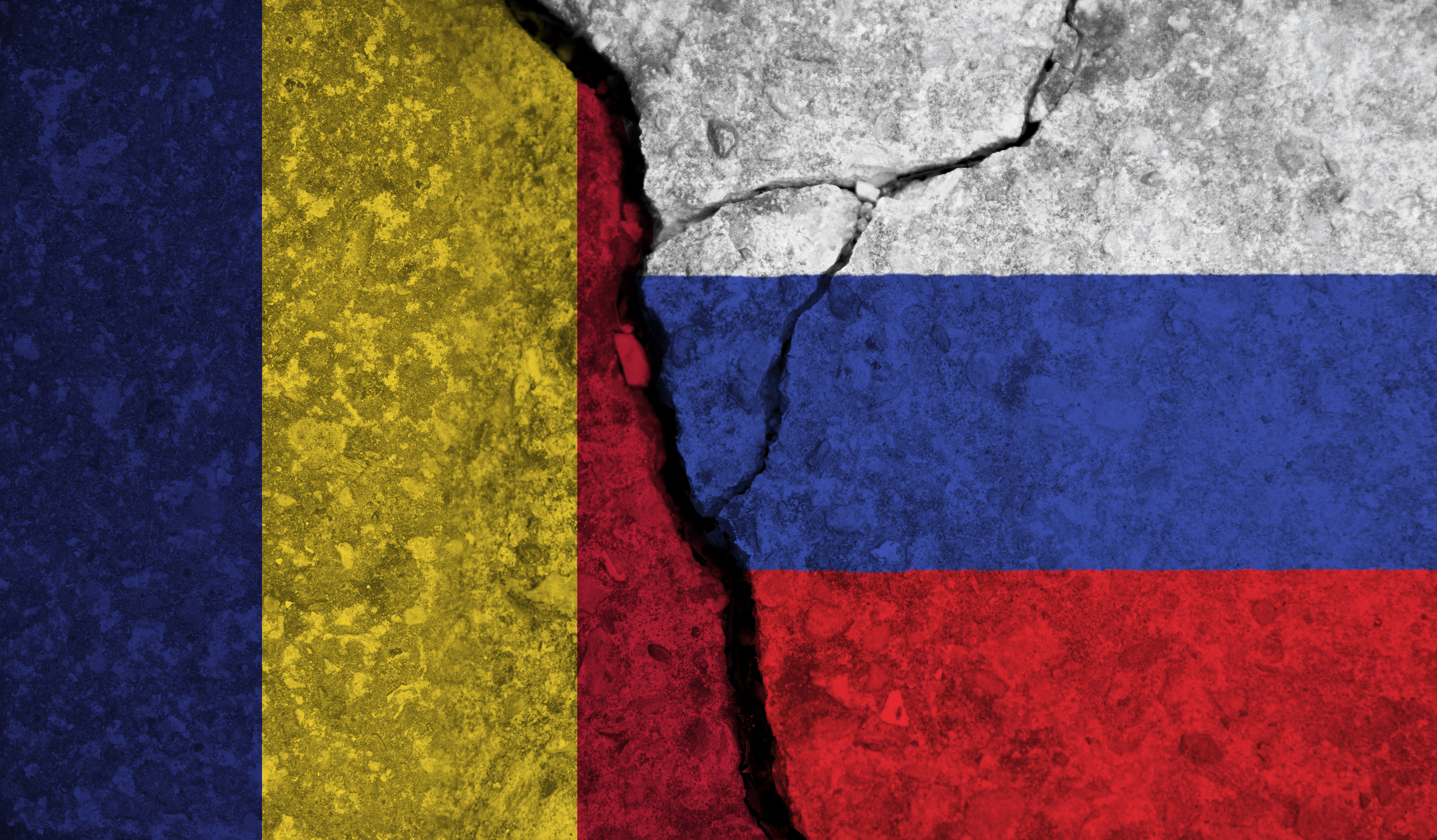 Флаг франции и россии