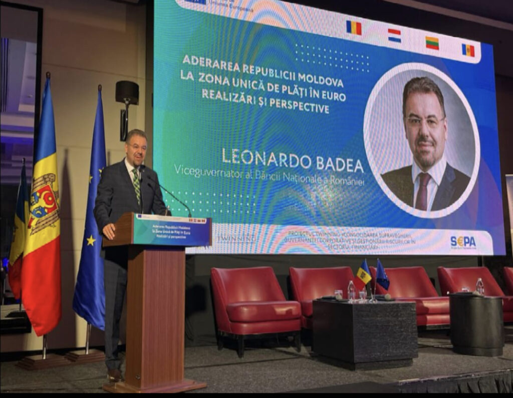 Leonardo Badea (BNR): 30 de ani de colaborare între BNR și Banca Națională a Republicii Moldova