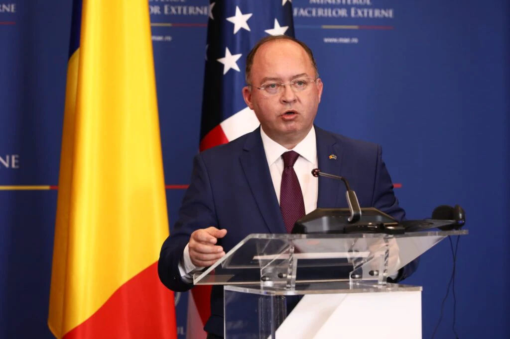 Bogdan Aurescu: Am reiterat sprijinul nostru pentru aspiraţiile euroatlantice ale Ucrainei