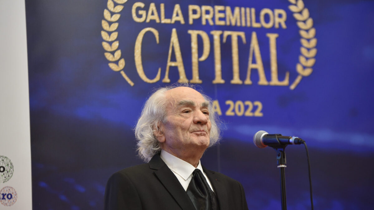 Leon Dănăilă, premiat la Gala 30 de ani de Capital: „Am iubit oamenii, tot ce am făcut, am făcut pentru oameni”