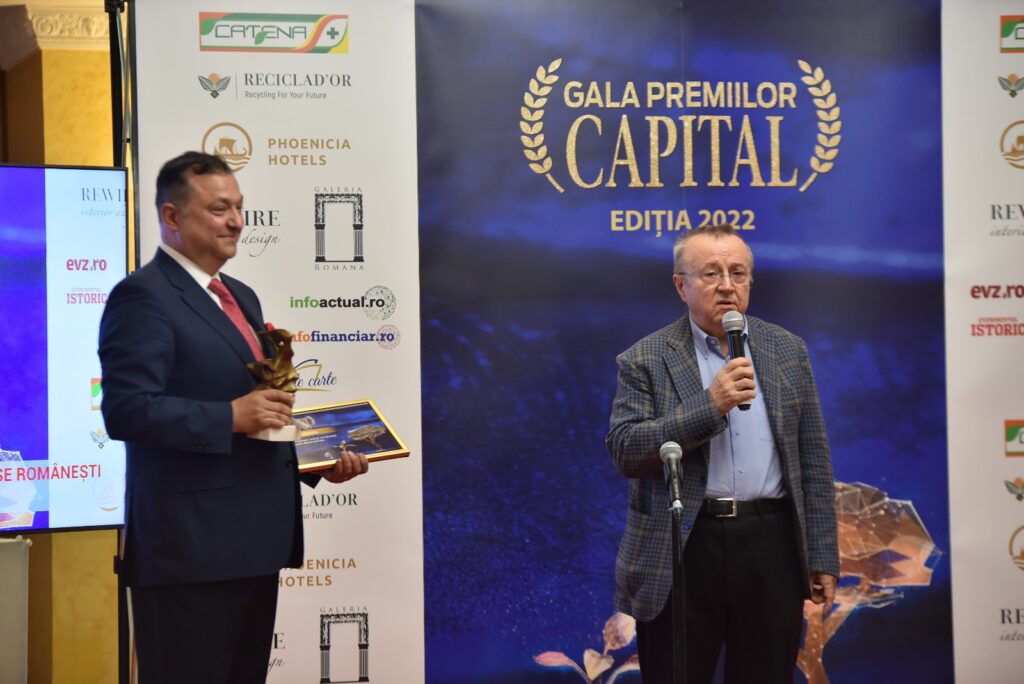 Ion Cristoiu, la Gala Premiilor Capital: „Misiunea cea mai grea a jurnalistului este că riscă să greșească”