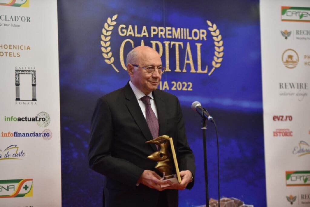 Irinel Popescu, premiat la Gala Capital! „România a fost și rămâne în continuare un lider în Europa de Est în acest domeniu”