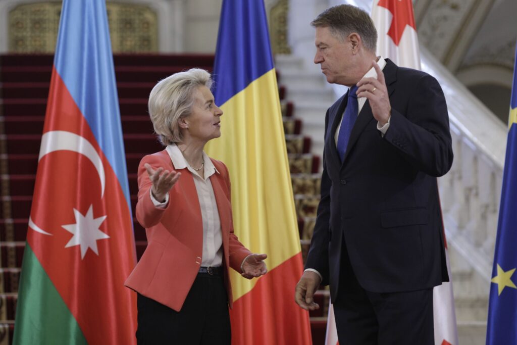 Klaus Iohannis și Ursula von der Leyen, la semnarea Acordului: Un concept de energie sigură şi curată