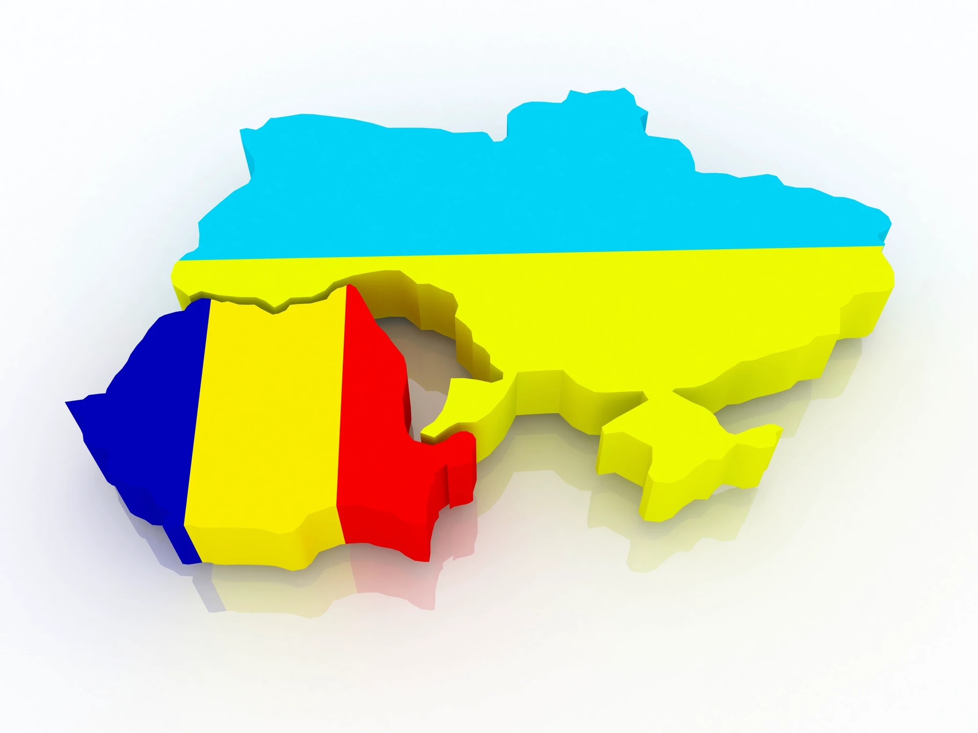 Украинцы румыния. Румыния Украина. Флаг Украины и Румынии. Флаг Румынии и Украины вместе. Объединение Румынии рисунок.