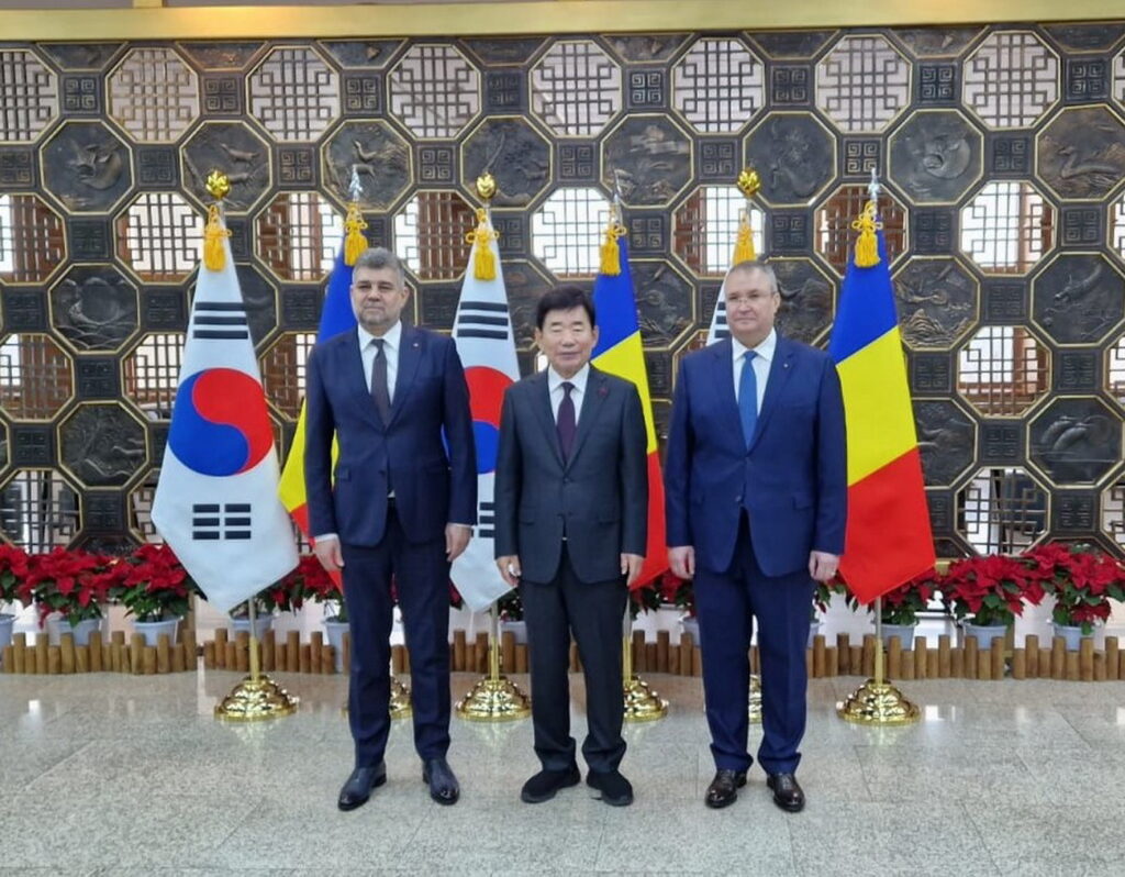 Nicolae Ciucă şi Marcel Ciolacu, vizită în Coreea de Sud. Se anunţă investiții asiatice în România