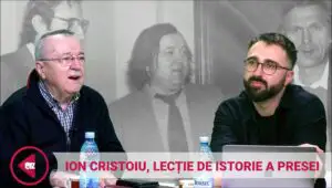 Obsesia lui Ion Cristoiu, în 55 ani de presă! „Eram bolnav de vedetism!”