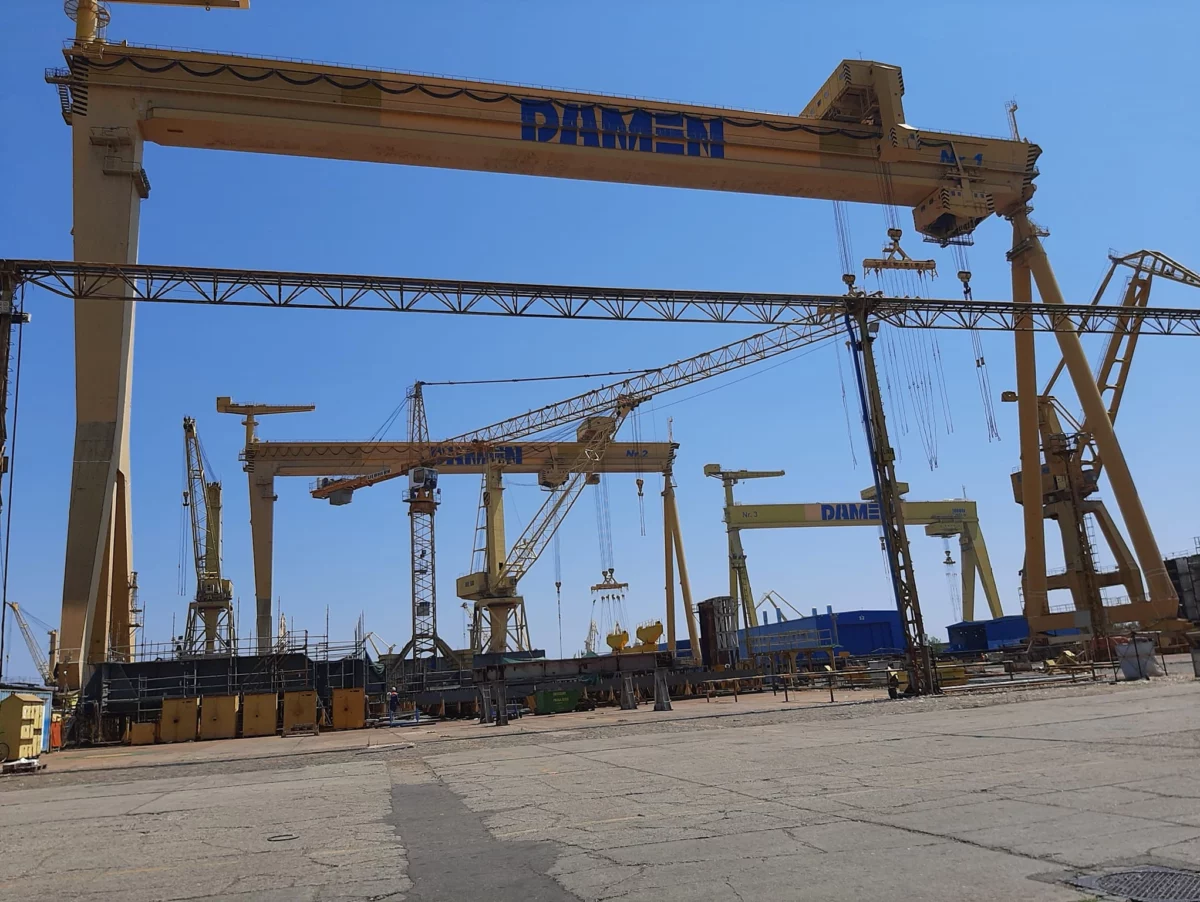 Damen Shipyards Mangalia anunță că negocierile sunt în desfășurare! Reacție după protestele recente