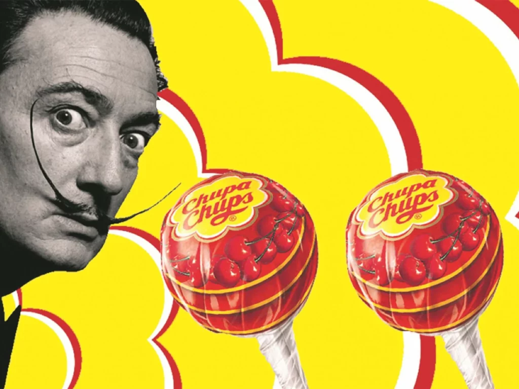 Salvador Dalí, bani din „bomboană seacă”! Cum a ajutat pictorul brandul Chupa Chups să se dezvolte