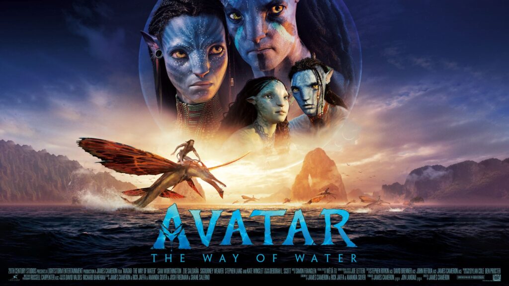 Filmul Avatar 2 devine filmul cu cele mai mari încasări din 2022. A intrat deja în top zece filme din istorie