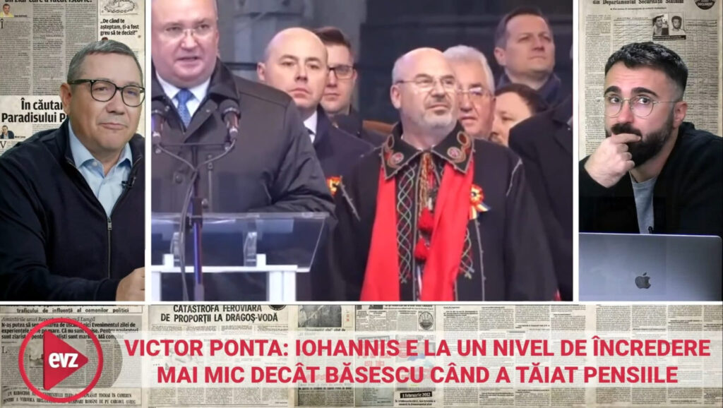 EXCLUSIV! Ponta: Iohannis este la un nivel de încredere mai mic decât atunci când a tăiat Băsescu salariile (VIDEO)