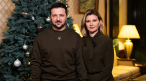 Volodimir Zelenski, Olena Zelenska