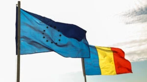 România_Uniunea Europeană UE steag