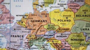 harta Europei, Ungaria, România