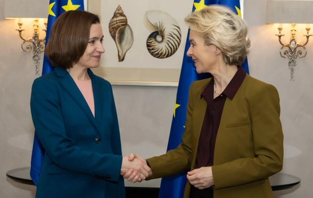 Maia Sandu, întrevedere cu Ursula von der Leyen. Noul Guvern de la Chişinău va îndeplini agenda pentru aderarea la UE