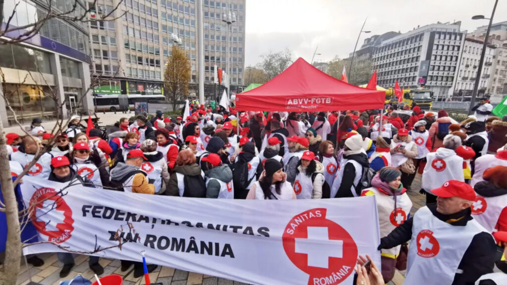 Federaţia Sanitas va protesta în Piața Victoriei pentru respectarea obligaţiilor legale faţă de angajaţii din Sănătate şi Asistenţă Socială